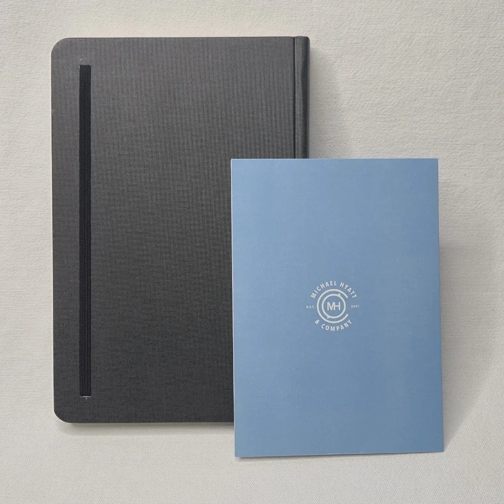 FULL FOCUS PLANNER Michael Hyatt Linen Hardcover Journal Black NEW + Bonus READ!